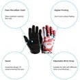 thumbnail image 2 of Gants de Cyclisme pour Enfants Doigts Complets Mitaines Route Montagne, 4-10 Ans, 2 of 5