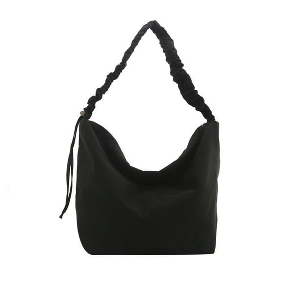 FENOHREFE Women's Cloud Bag Canvas Crossbody Bags Soft and Fashionable Handbag Shoulder Purse for Travel Work and Shopping