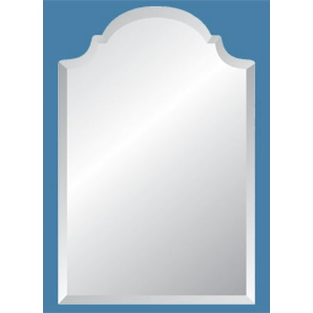 24 X 36 Regal Frameless Mirror With Polished Beveled Edges Anchor Your Bathroom In Clean Transitional Style With This 36 Single Vanity Set Crafted Of Solid Oak Wood A Premium Finish The
