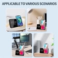 thumbnail image 7 of XGFHYJEH Alarm Clock, Digital clocks, Atomic Clocks, Alarm Clock with Usb Charge Port, with USB Charger, Temperature Display, Wireless Charging, Light, for Office Tabletop Bedroom Bedside, 7 of 7