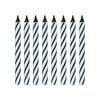 Black Birthday Candles, 2.5in, 24ct
