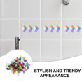 thumbnail image 3 of unbranded 1007Ud Azulejos Mosaico De Vidrio Transparente Para Proyectos Decorativos Creativos, 3 of 6