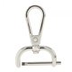 thumbnail image 3 of Swivel Snap Hooks Replacement DIY Crafts Trigger Clips Swivel Lobster Clasps 25mm Silver, 3 of 5
