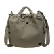 thumbnail image 1 of Bolso tote de nailon con cierre de cordón, bolso bandolera informal, bolso ligero para viajes y trabajo, bolso de mano de estilo japonés para uso diario., 1 of 6