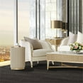 thumbnail image 2 of Michael Amini Malibu Crest Accent Chair - Cloud White/Chardonnay, 2 of 14