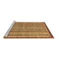 thumbnail image 2 of Ahgly Company Machine Washable Indoor Square Oriental Brown Modern Area Rugs, 3' Square, 2 of 4