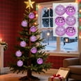 thumbnail image 4 of NWOKYZGH 6Pcs Large Christmas Ball Ornaments, Shatterproof Plastic Decorative Hanging Mercury Ornaments Ball for Xmas Holiday Party Decorations, 4 of 6