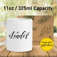 thumbnail image 2 of Leader Gift Coffee Mug, a Person Who Leads Others, Christmas Birthday Retirement Gift for Mentor Boss Supervisor Appreciation Thank You Gift Coworker New Job Leaving Farewell Gifts, Ceramic 11oz, 2 of 5