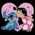 thumbnail image 2 of Womens Lilo & Stitch Kisses T Shirt, 2 of 4