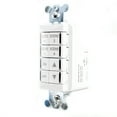 thumbnail image 2 of Sensor Switch NPODM-4S-DX-WH nLight Wallpod Scene Controller, 4-Button, White, 2 of 4