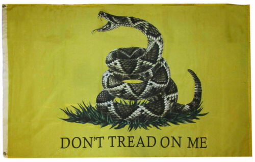 South Carolina DON'T TREAD ON ME State Flag 3x5 ft Gadsden Tea Party Rattlesnake 