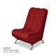 thumbnail image 2 of Sillón Ander Sansa Individual ocasional color Rojo, 2 of 2
