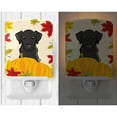 thumbnail image 2 of Caroline's Treasures BB2041CNL Black Labrador Thanksgiving Ceramic Night Light, 6x4x3", multicolor, 2 of 2