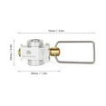 thumbnail image 3 of Gas Saver Plus Gas Convertor Shifter Refill Flat Tank Conversion Adapter Camping Gas Adaptor Valve, 3 of 5