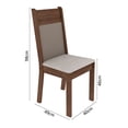 thumbnail image 3 of Juego de Comedor con Mesa y 4 Sillas Madesa Dallas MC, 3 of 10