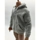 thumbnail image 4 of Trajes de muñeca de figura de acción a escala 1/6, sudadera con cremallera para hombre de 12 pulgadas gris, 4 of 8