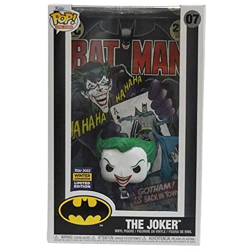 Vitrina de cómics Funko Batman con The Joker Pop! Vi