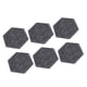 thumbnail image 5 of Paneles acústicos hexagonales de 12 Uds., paneles absorbentes de sonido de alta densidad, paneles de pared con borde biselado a prueba de sonido, 14x12x7cm, gris oscuro, 5 of 14