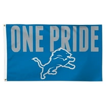 NFL Detroit Lions Slogan 3' x 5' Deluxe Flag