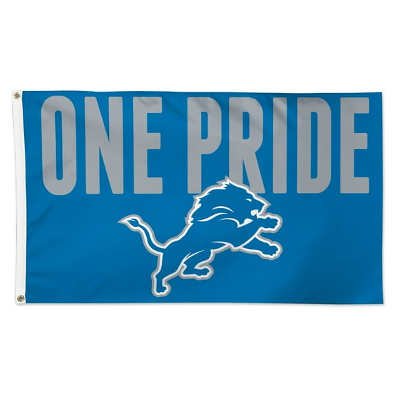 NFL Detroit Lions Slogan 3' x 5' Deluxe Flag