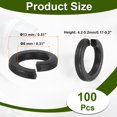 thumbnail image 2 of Split Lock Washer, Spring Lock Washer Stainless Steel Lock Washers Assortment Kit for Screws Bolts 8  100, 2 of 8