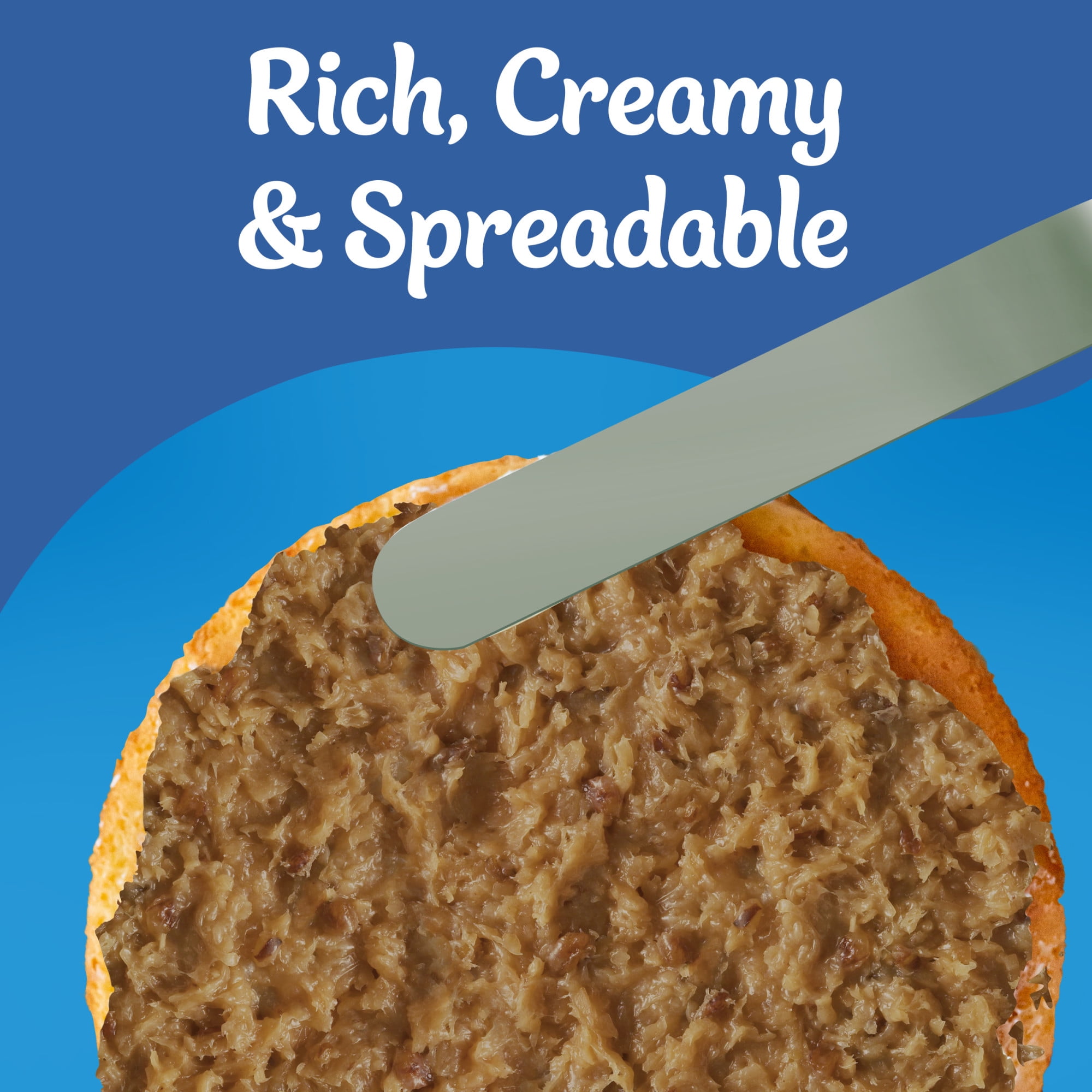 (6 pack) Pillsbury Creamy Supreme Coconut Pecan Frosting, 15 oz Tub