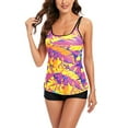 thumbnail image 7 of Giftesty Swimsuits for Women Clearance,Women Casual Sling Printing Split Two Piece Swimsuit Beachwear Swimdress, 7 of 7