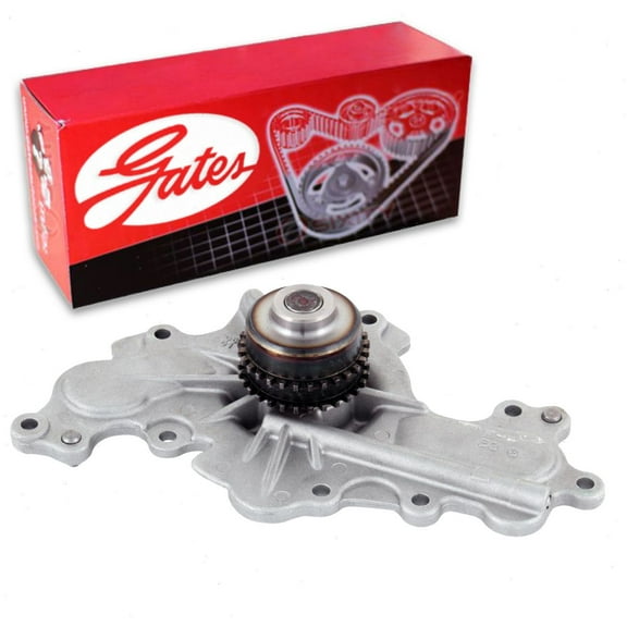 Gates Engine Water Pump compatible with Ford Taurus 3.5L V6 2010-2019