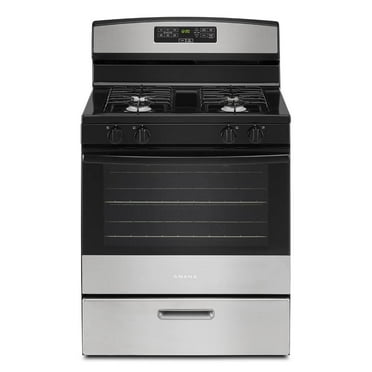 Brand New Amana® AGR6303MMS: 30-inch Gas Range in Stainless Steel.