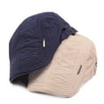 thumbnail image 3 of HES Vintage Unisex Twill Cotton Flat Peaked Cap Adjustable Newsboy Hunting Beret Hat, 3 of 8