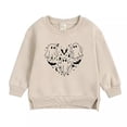 thumbnail image 2 of WhouRiu Boys Girls Halloween Graphic Sweatshirt Long Sleeve Crew Neck Pullover Kids Unisex Autumn Winter Comfortable Cute Sweatshirts,5-6 Years, 2 of 3