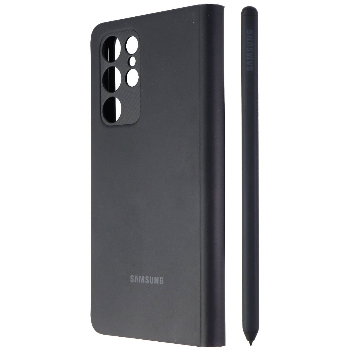 Samsung S-View Flip Case with S-Pen for Galaxy S21 Ultra - Black (EF ...