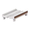 thumbnail image 1 of Ethern Computer Stand Holder Heavy Duty Sturdy Wide Adjustable Computer Riser Mobile PC White Wood Grain, 1 of 9