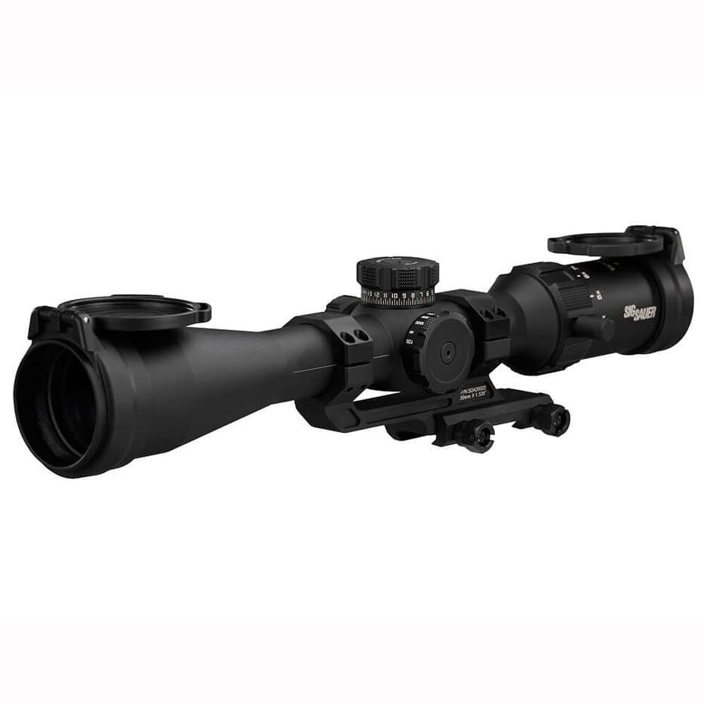 SIG SAUER WHISKEY4 Riflescope, 5-20x50mm, FFP Illuminated MOA