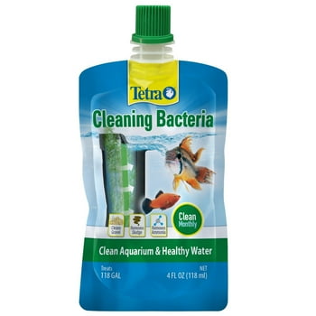 Tetra Cleaning Bacteria for Clean Aquariums & y Water, 4 oz.