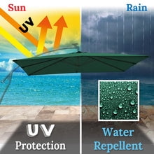 SOLAXO Replacement Umbrella Canopy for 8.2ft x 8.2 ft 8 ribs
