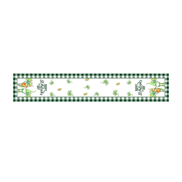 asddcavvf Patrick's Day Table Flag Restaurant Table Holiday Decorations Sparklers for Wedding Spandex Tablecloth