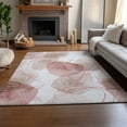 thumbnail image 6 of Addison Rugs Mayfield Washable Contemporary Organic Merlot Rectangle Rug, 9' x 12', 6 of 6
