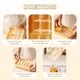 thumbnail image 5 of Bandejas para Hielo con Tapa | Liberación Fácil con Botón de Silicona | Juego Apilable para Fabricar Cubitos de Hielo | 15 Moldes Cada Una | PET TPU Grado Alimenticio | Seguro para Congelador | Para, 5 of 8