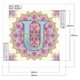thumbnail image 2 of Pintura de diamante 5D DIY Taladro parcial con forma especial Letra U Datura Kit 30x30cm, 2 of 9
