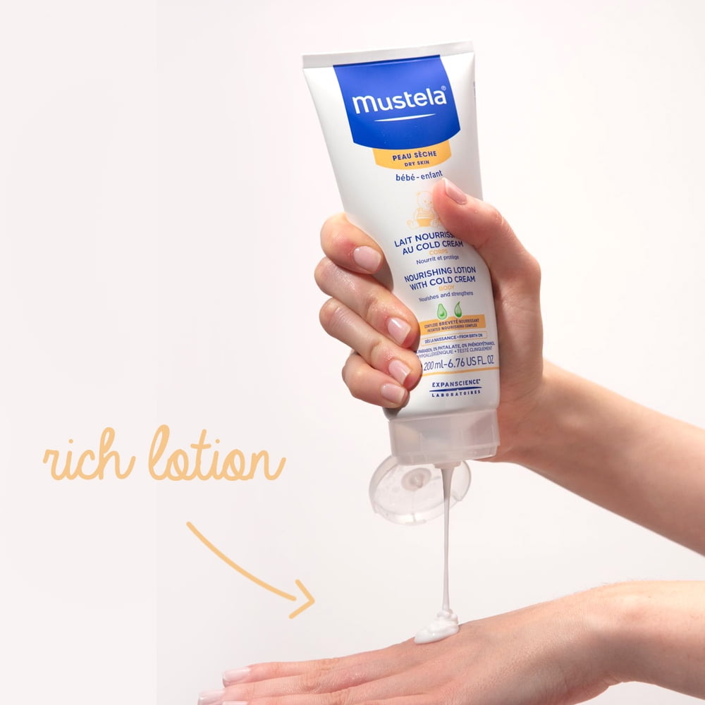 mustela baby cream dry skin