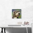 thumbnail image 2 of ARTCANVAS Bearded Collie Dog Breed Flowers Canvas Art Print - Size: 12" x 12" (0.75" Deep), 2 of 9