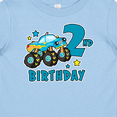 thumbnail image 4 of Inktastic 2nd Birthday Monster Truck Boys Baby T-Shirt, 4 of 5