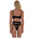 thumbnail image 2 of Gibobby Conjunto de lencería de encaje Sujetador sexy Liguero Perspectiva delgada Conjunto de lencería Conjunto de encaje Íntimos de mujer(Negro, CH), 2 of 5