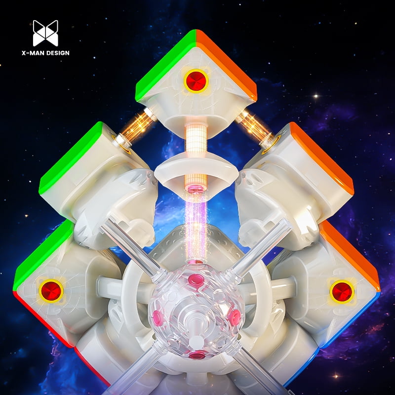 QY X-Man Tornado V3 M Flagship UV Speed Cube 3x3 Flagship Editiong Sticker Magic Cube QiYi Tornado V3M Puzzle