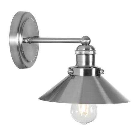 

JONATHAN Y Florence Metal Shade Sconce by 1-Light - Nickel