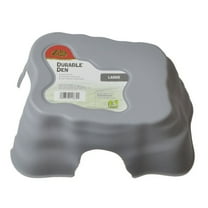Zilla Durable Den for Reptiles - Gray (Large) - DS