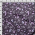 thumbnail image 4 of oneOone Silk Tabby Wine Fabric Tropical Craft Projects Decor Fabric Printed By The Yard 42 Inch Wide, 4 of 4