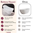 thumbnail image 4 of Tina De Baño Rack and Pack Lujo Fibra De Vidrio 170 X 72 X 70 Cm, 4 of 9