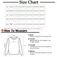 thumbnail image 3 of Camisas Navideñas Moda Navideña Mujer Casual Manga Larga O-Cuello Impreso Señoras Sudadera Tops Odeerbi ODB121368, 3 of 4